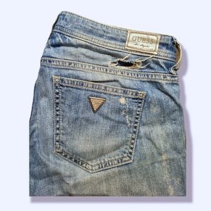 Guess Women's Distressed Slim Jeans